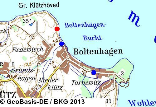 Karte Boltenhagen
