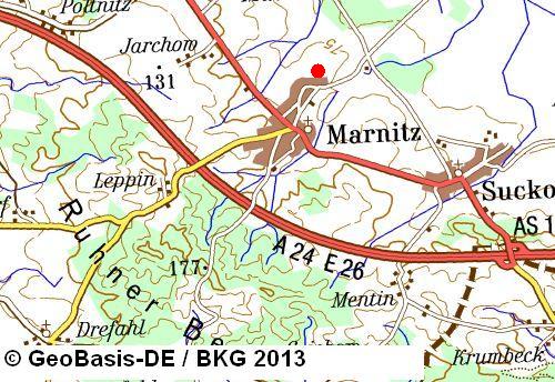 Karte Marnitz
